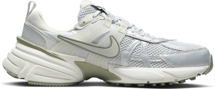 Nike V2k Run Dames Schoenen Grijs Maat: 35.5 Mesh Synthetisch Foot Locker - Foto 3