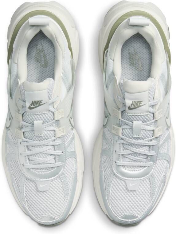 Nike V2k Run Dames Schoenen Grijs Maat: 35.5 Mesh Synthetisch Foot Locker - Foto 4