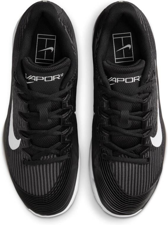 Nike Vapor 12 tennisschoenen voor dames (gravel) Zwart