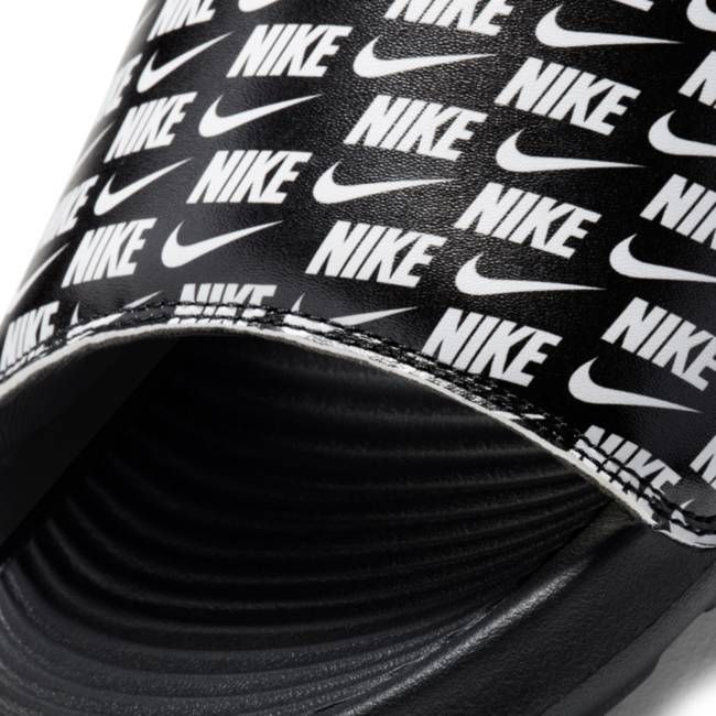 Nike Victori One Slipper met print voor heren Zwart