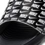 Nike Victori One Slippers Heren Black Black White Heren - Thumbnail 4