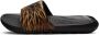Nike Victori One Slipper met print voor dames Black Black Dames - Thumbnail 2