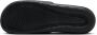 Nike Victori One Slippers Zwart Lichtblauw - Thumbnail 5