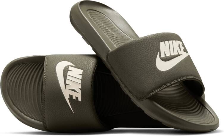 Nike Victori One Slippers voor heren Groen