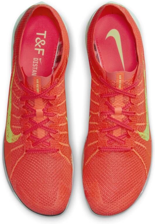 Nike Victory 2 track and field distance spikes Rood