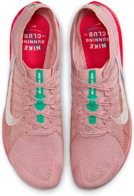 Nike Victory 2 track and field distance spikes Roze