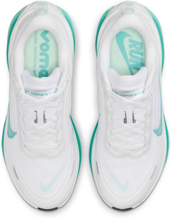 Nike Vomero Plus hardloopschoenen voor dames (straat) Wit