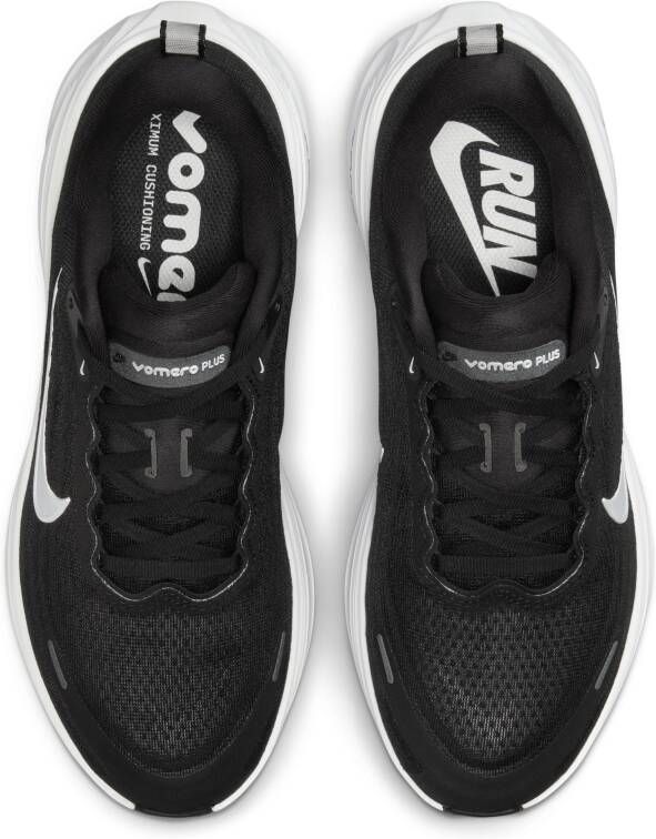 Nike Vomero Plus hardloopschoenen voor dames (straat) Zwart - Foto 4