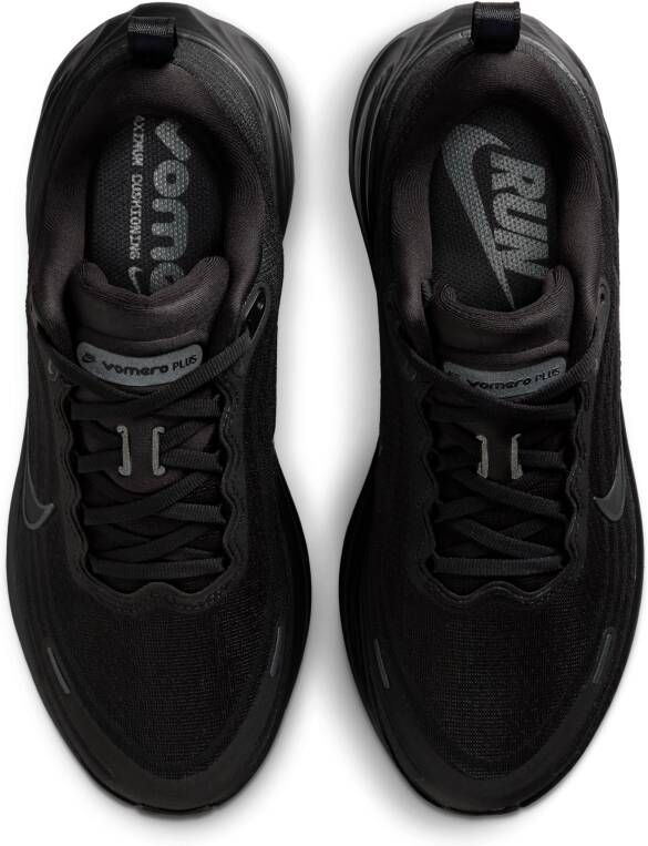 Nike Vomero Plus hardloopschoenen voor dames (straat) Zwart