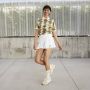 Nike Stijlvolle Waffle Debut Dames Sneakers Beige Dames - Thumbnail 13