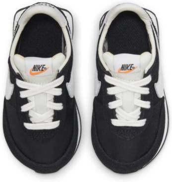 Nike Waffle Trainer 2 Schoenen voor baby's peuters Zwart