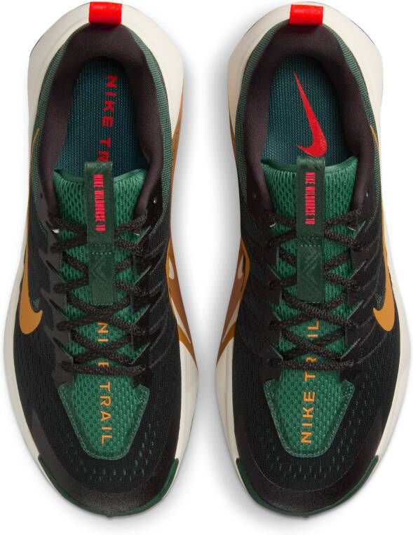 Nike Wildhorse 10 trailrunningschoenen voor heren Zwart
