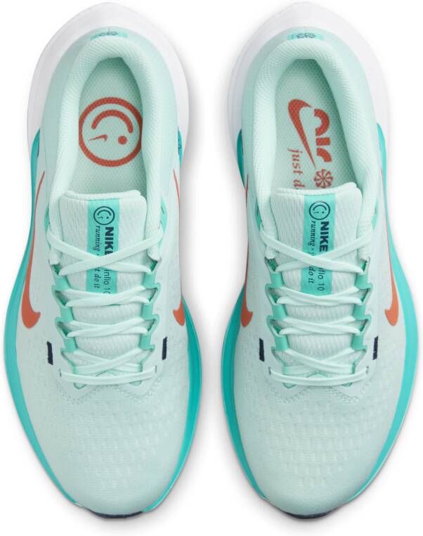 Nike Winflo 10 hardloopschoenen voor dames (straat) Groen