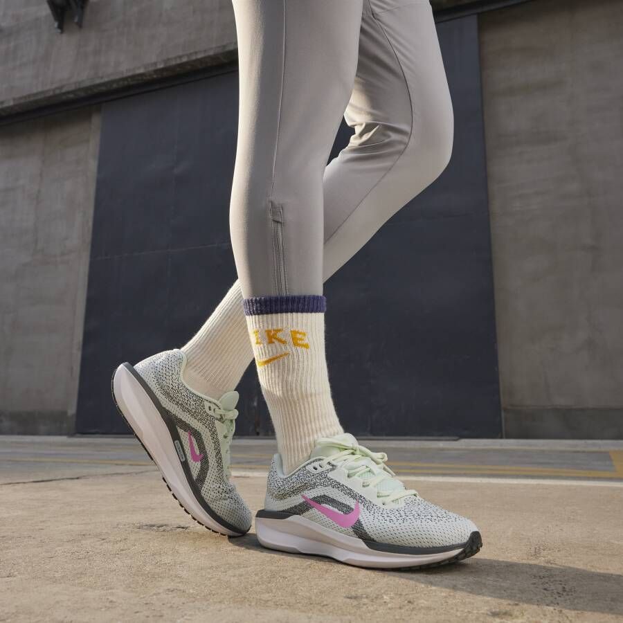 Nike Winflo 11 hardloopschoenen voor dames (straat) Groen