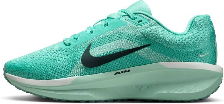 Nike Winflo 11 hardloopschoenen voor dames (straat) Groen