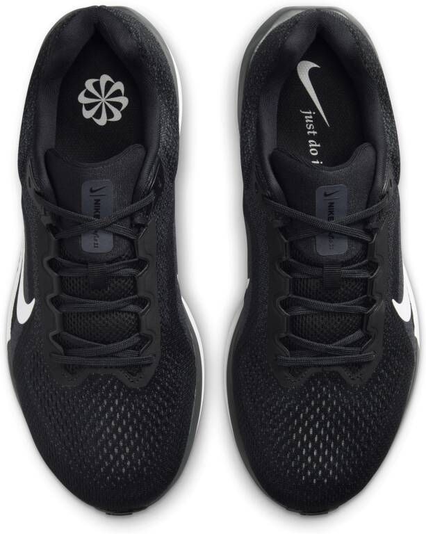 Nike Winflo 11 hardloopschoenen voor heren (extra breed straat) Zwart - Foto 4