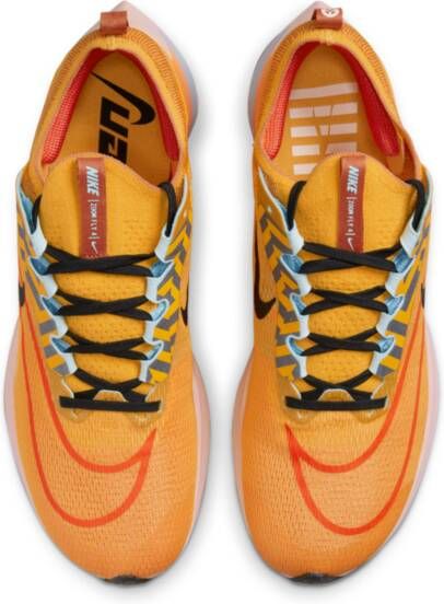 Nike Zoom Fly 4 Hardloopschoenen(straat) Geel