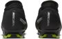 Nike Zoom Mercurial Vapor 15 Pro Gras Voetbalschoenen (FG) Zwart Grijs Neon Geel - Thumbnail 4