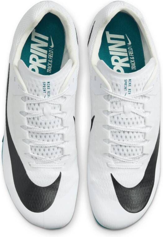 Nike Zoom Rival Sprint Track and Field sprinting spikes Wit