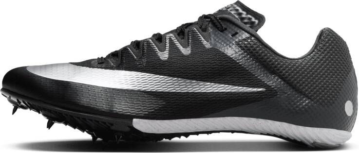 Nike Zoom Rival Sprint Track and Field sprinting spikes Zwart