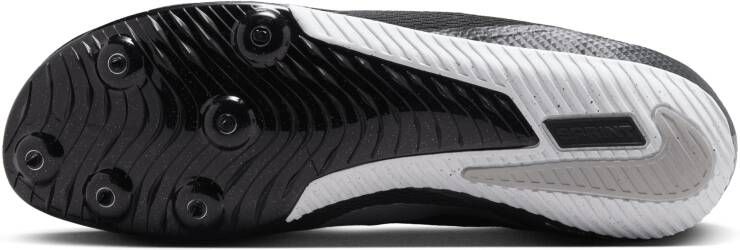 Nike Zoom Rival Sprint Track and Field sprinting spikes Zwart