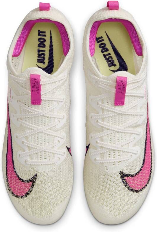 Nike Zoom Superfly Elite 2 Field and Track sprint spikes Wit