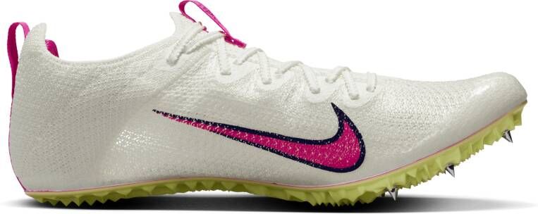 Nike Zoom Superfly Elite 2 Field and Track sprint spikes Wit