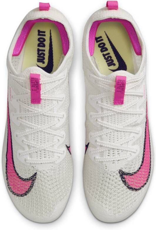 Nike Zoom Superfly Elite 2 Field and Track sprint spikes Wit