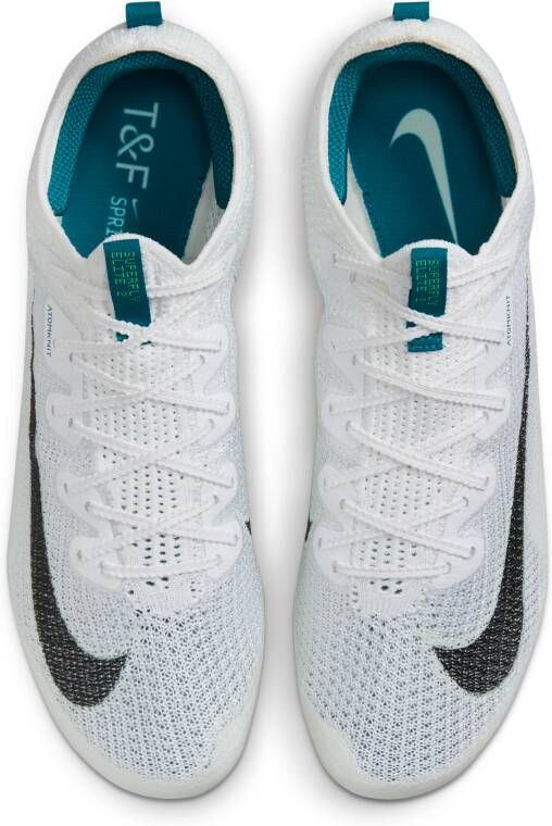 Nike Zoom Superfly Elite 2 Track and field sprinting spikes Wit