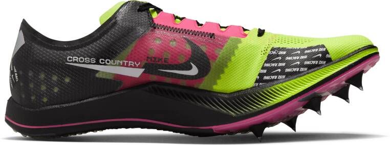 Nike ZoomX Dragonfly XC spikes voor veldlopen Geel