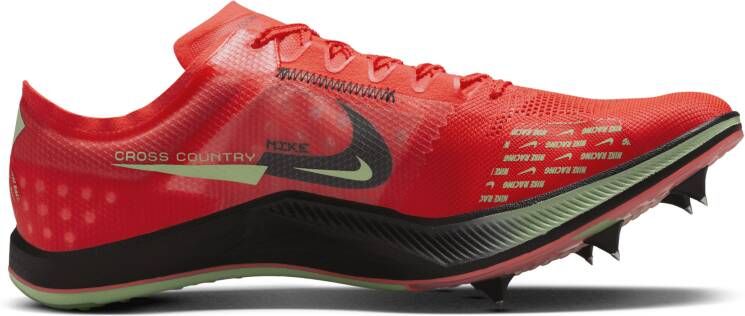 Nike ZoomX Dragonfly XC spikes voor veldlopen Rood