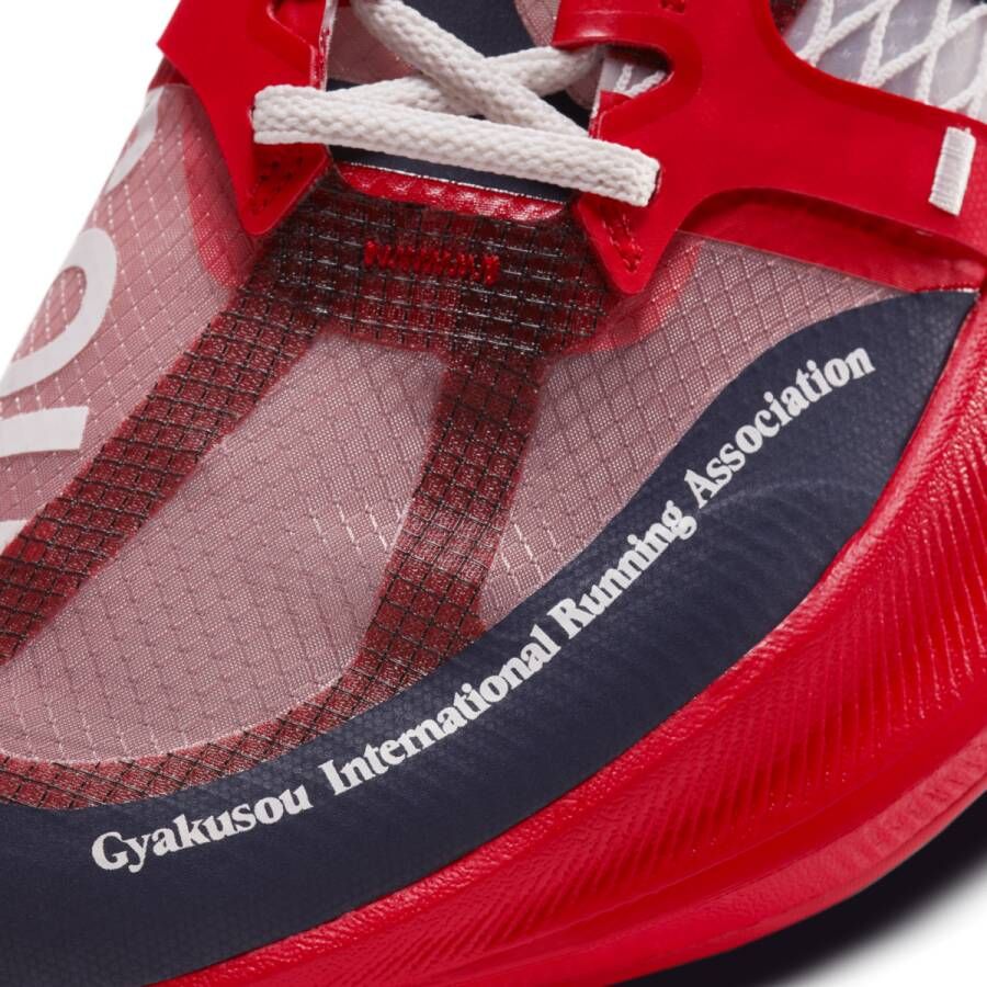 Nike ZoomX Vaporfly Next% x Gyakusou Hardloopschoen Rood