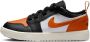 Jordan Aj1 Low Unisex Schoenen Zwart Maat: 33.5 Leer Foot Locker - Thumbnail 1