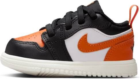 Jordan Aj1 Low Unisex Schoenen Zwart Maat: 37.5 Leer Foot Locker