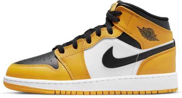 Jordan 1 Mid Kinderschoenen Geel