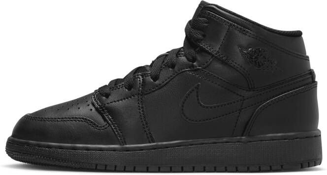 Jordan Triple Black Mid Top Sneakers Black