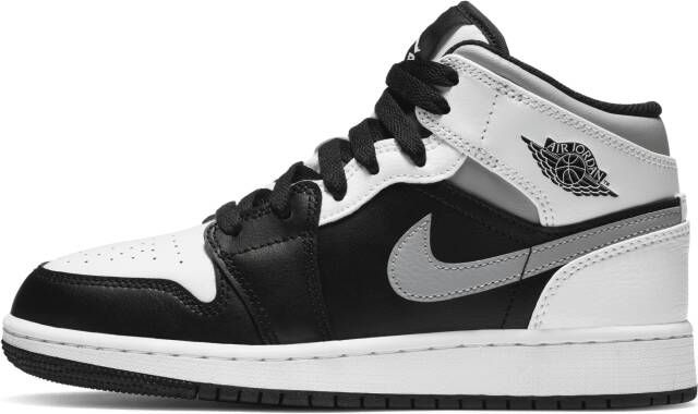 Jordan 1 Mid Kinderschoenen Zwart