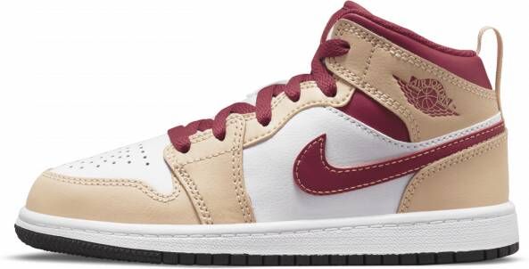 Jordan 1 Mid Kleuterschoen Bruin - Foto 2