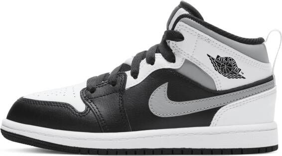Jordan 1 Mid Kleuterschoen Zwart
