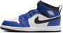 Jordan Aj1 Mid Unisex Schoenen Blauw Maat: 29.5 Mesh Synthetisch Foot Locker - Thumbnail 1