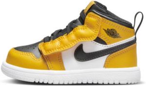 Jordan 1 Mid Schoen voor baby's peuters Geel