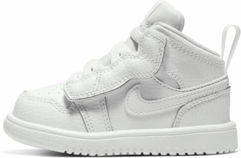 Jordan 1 Mid Schoen voor baby's peuters Wit