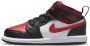 Jordan 1 Mid Schoen voor baby's peuters Zwart - Thumbnail 2