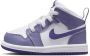 Jordan 1 Mid Schoenen voor baby's peuters Paars - Thumbnail 1