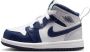 Jordan Aj1 Mid Unisex Schoenen Wit Maat: 19.5 Leer Foot Locker - Thumbnail 1