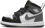 Jordan Aj1 Mid Unisex Schoenen Zwart Maat: 19.5 Leer Foot Locker - Thumbnail 1