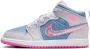 Jordan 1 Mid SE kleuterschoenen Blauw - Thumbnail 1