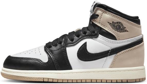 Jordan 1 Retro Unisex Schoenen Zwart Maat: 28 Leer Textil Foot Locker