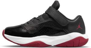 Jordan Nike 11 CMFT Low Kleuterschoen Black Gym Red White