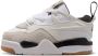 Jordan 4 RM schoenen voor baby's peuters Wit - Thumbnail 1